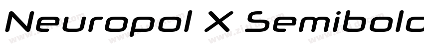 Neuropol X Semibold字体转换